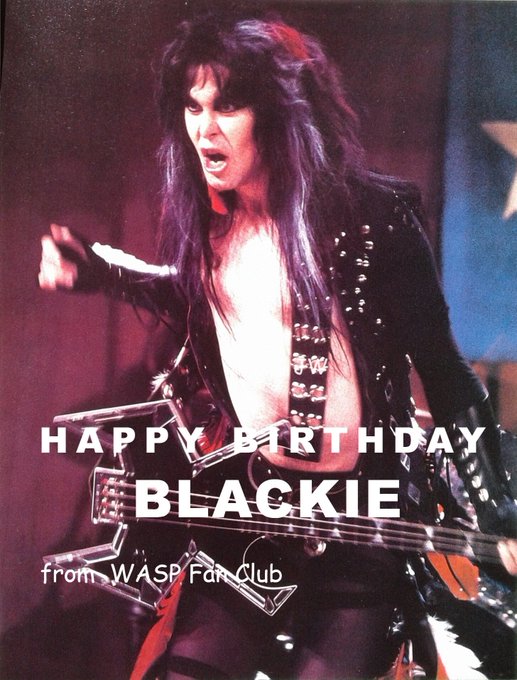 Blackie Lawless’s Birthday Celebration | HappyBday.to