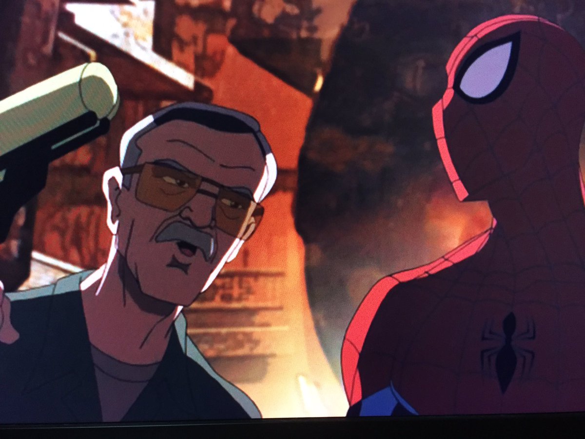 アルティメット・スパイダーマン、ずっと吹替で観てたんだけどまさかのスタンの声がスタン・リーご本人だった!ついでにコールソ アルティメット・スパイダーマン、ずっと吹替で観てたんだけどまさかのスタンの声がスタン・リーご本人だった!ついでにコールソ