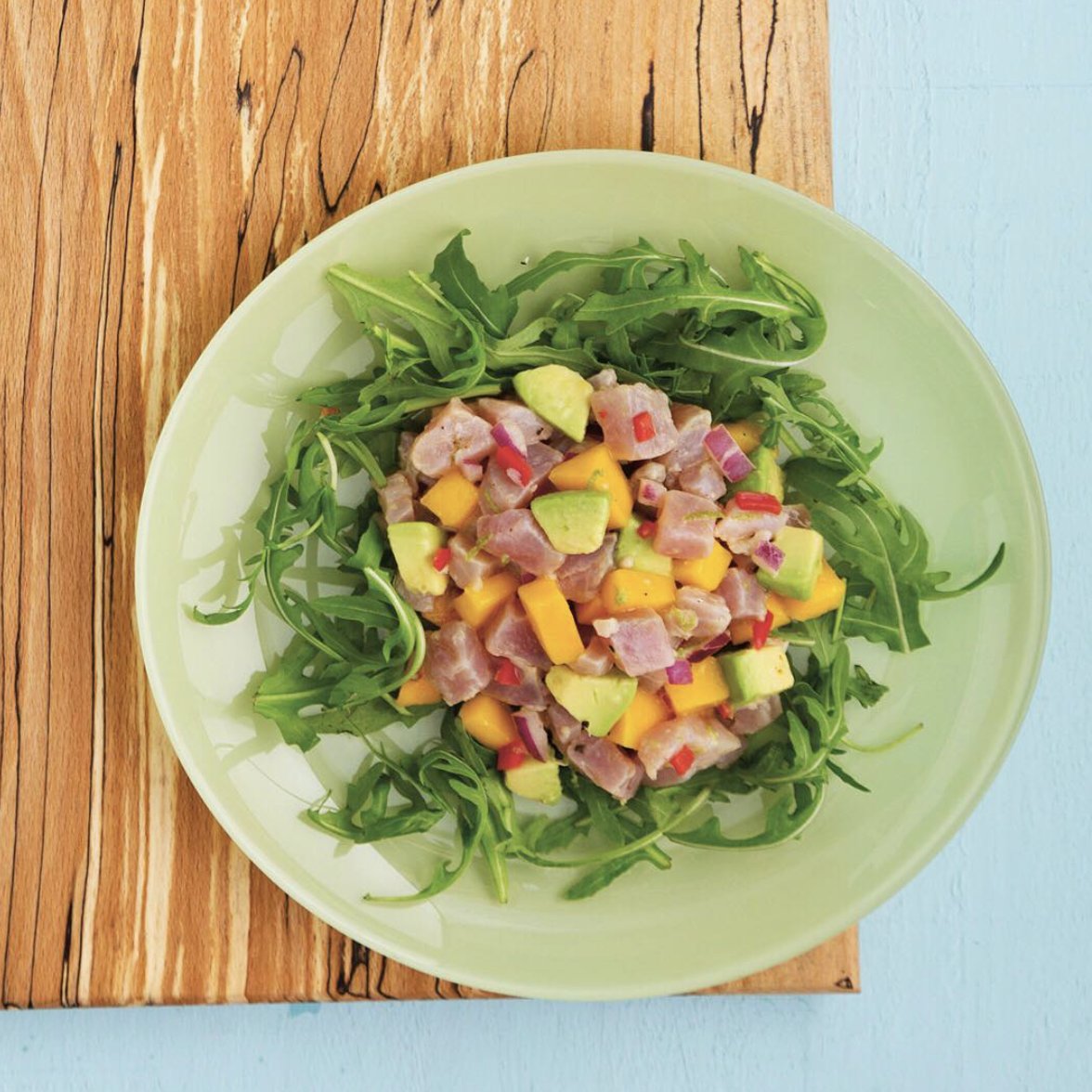 This salad is full of fresh flavours and complemented by the sweetness of the fresh mango. https://t.co/X7bnlVM63I