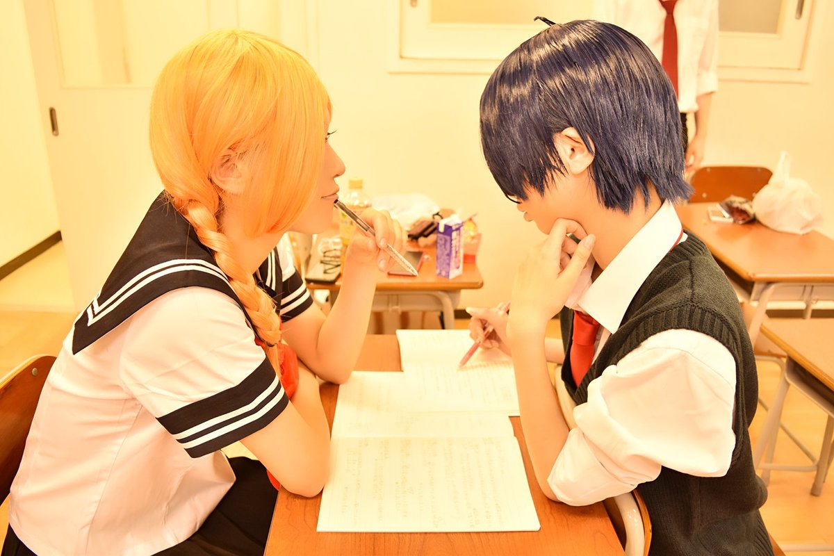 Cosplay虹色デイズ 直江剛 浅井幸子同じ学校だったら良かったのにね…。直江剛→秋月くう 浅井幸子→みいこ @55 Cosplay虹色デイズ 直江剛 浅井幸子同じ学校だったら良かったのにね…。直江剛→秋月くう 浅井幸子→みいこ @55