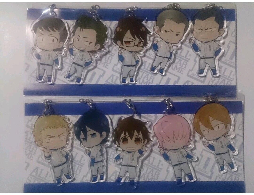 *譲渡*ダイヤのA オールスターゲームⅡアクキーセット(譲)アクキー(1、2年生)(求)纏めてで¥2700円+送料検索 *譲渡*ダイヤのA オールスターゲームⅡアクキーセット(譲)アクキー(1、2年生)(求)纏めてで¥2700円+送料検索
