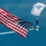 'Thunder Over Dover' air show brings USAFA Wings of Blue Parachute Team