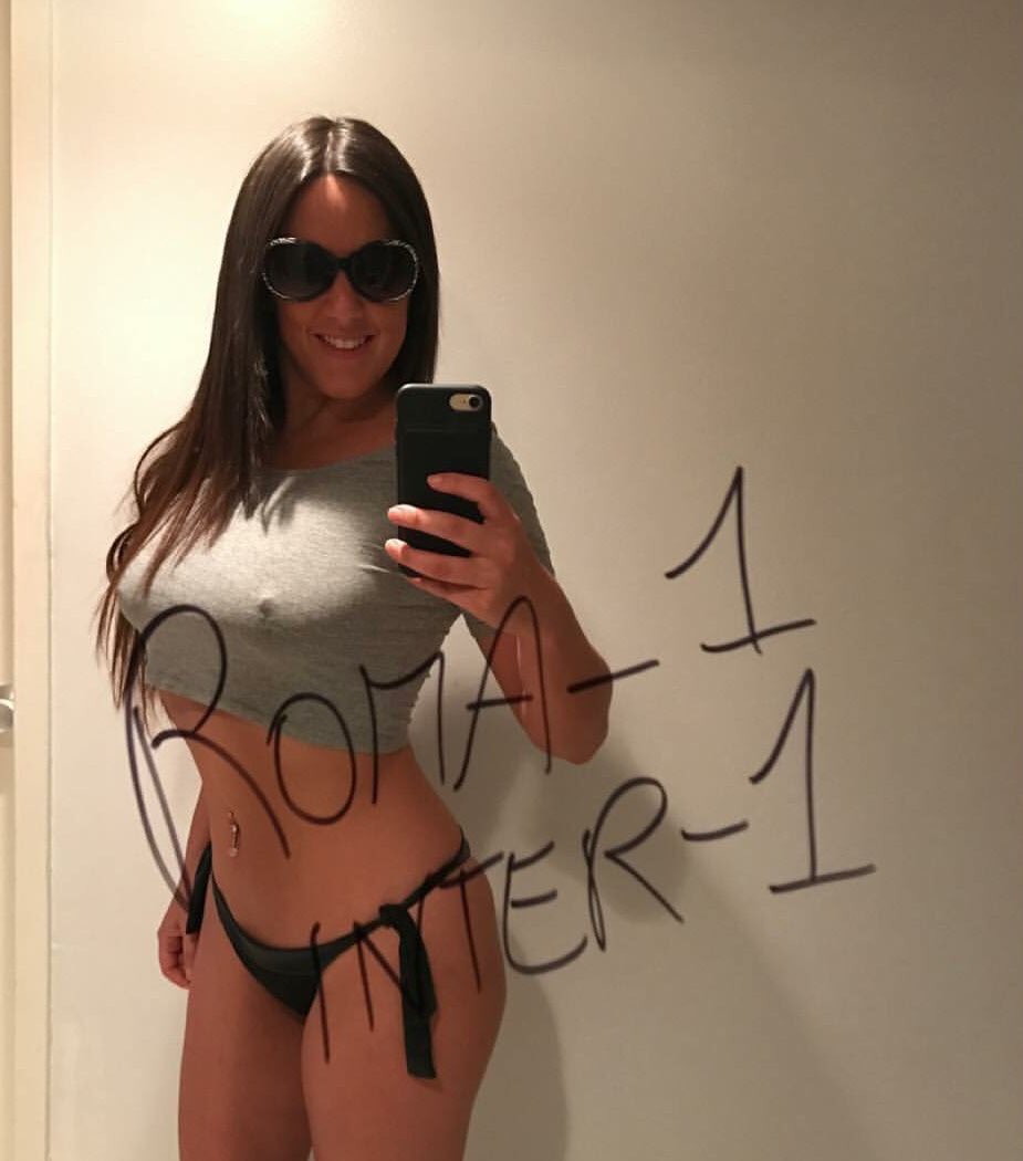 RT @Tee_ommy: #Roma vs #Inter 
Smile vs no smile from @ClaudiaRomani https://t.co/Y5q0WfqgU3