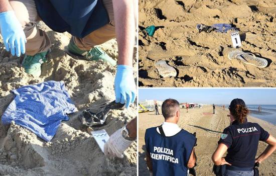 Tourist gang raped on beach in front of her boyfriend who was beaten and robbed at Italian holiday resort