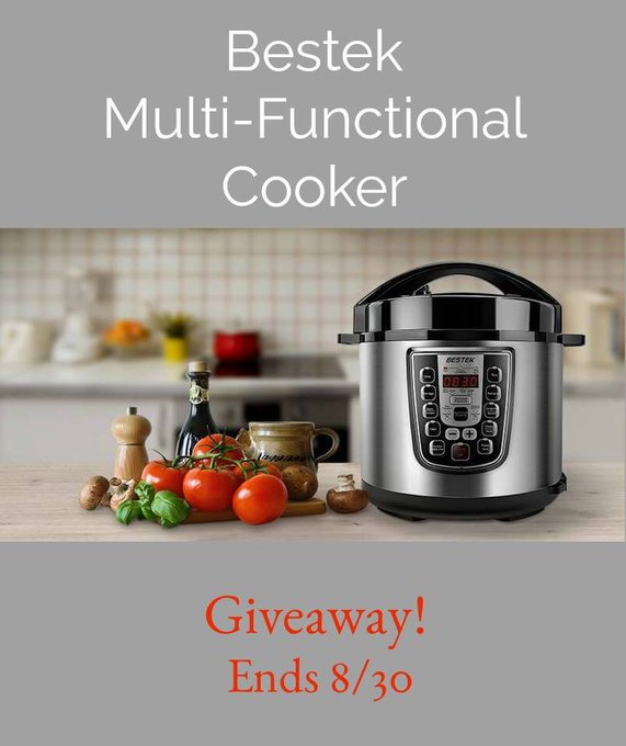 Bestek 7-in-1 Multi-Functional Cooker GA-1-US--Ends 8/30 Bestek 7-in-1 Multi-Functional Cooker GA-1-US--Ends 8/30