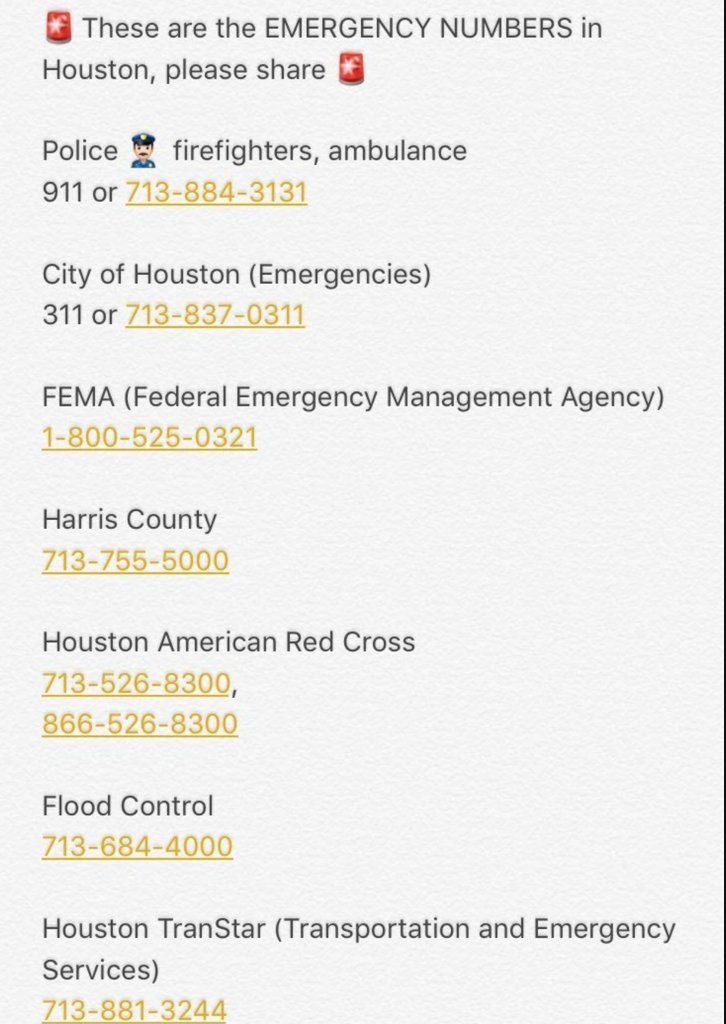 RT @MichaelSkolnik: Stay safe Houston. PLS SHARE. https://t.co/9Glnx6EDF5