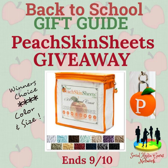 PeachSkinSheets Giveaway PeachSkinSheets Giveaway