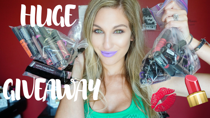 HUGE NYX LIPSTICK HAUL + GIVEAWAY HUGE NYX LIPSTICK HAUL + GIVEAWAY