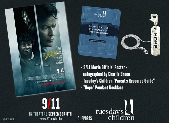 Giveaway – Charlie Sheen 9/11 Movie Prize Package – Ends 9/18/17 Giveaway – Charlie Sheen 9/11 Movie Prize Package – Ends 9/18/17