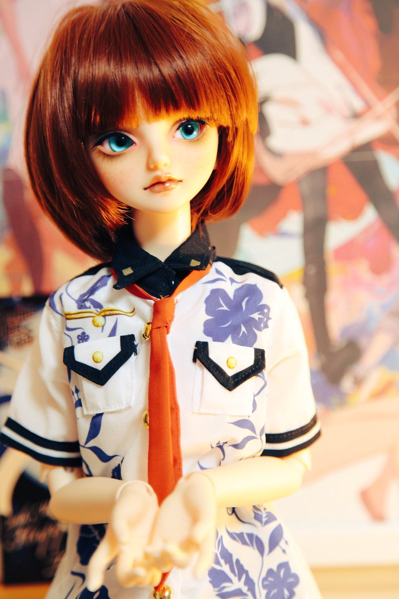 遅くなりましたが夏コミで戴いたSRX服をうちのドール(60cm)に着せてみました。クオリティ高い…!✨✨😂タクト用のウィ 遅くなりましたが夏コミで戴いたSRX服をうちのドール(60cm)に着せてみました。クオリティ高い…!✨✨😂タクト用のウィ