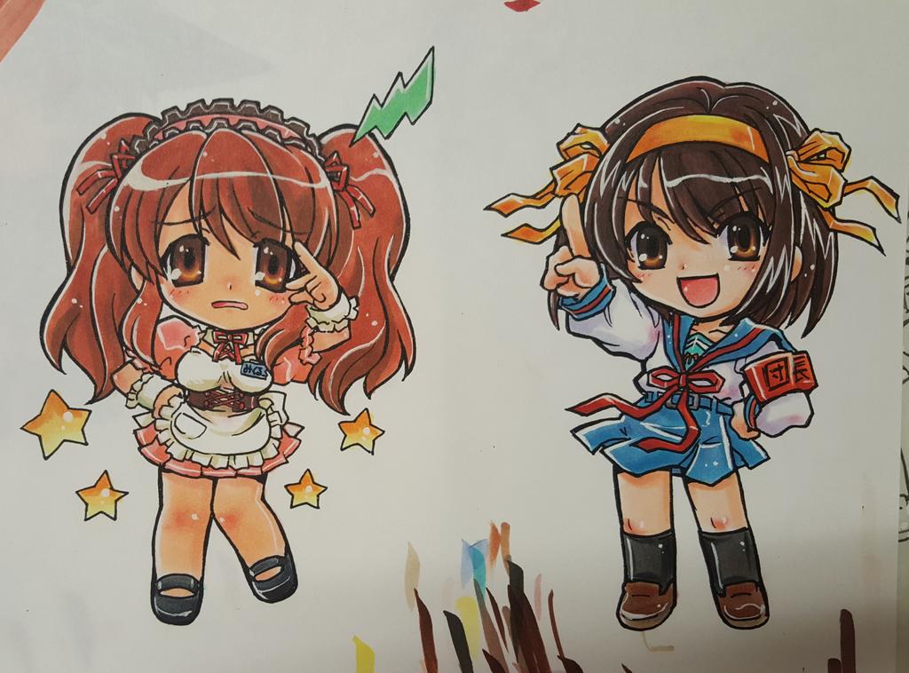 RTおしまい 一緒に出てきたやつ、ハルヒ~は、妹ちゃんとか行方不明(^^; RTおしまい 一緒に出てきたやつ、ハルヒ~は、妹ちゃんとか行方不明(^^;