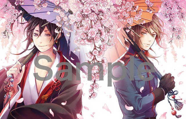 「曇天に笑う〈外伝〉」BD&DVD、唐々煙による描き下ろしBOXイラスト公開 「曇天に笑う〈外伝〉」BD&DVD、唐々煙による描き下ろしBOXイラスト公開