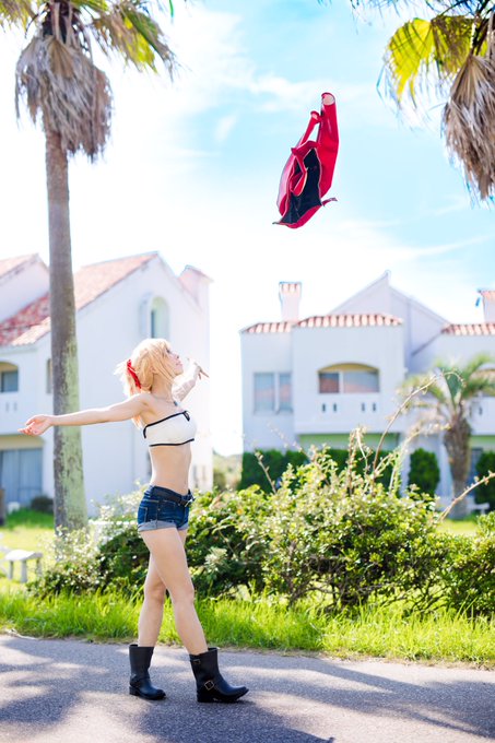 【コス】モードレッド(Fate/Apocrypha)お散歩モーさん🐈♬💕撮影:Tkさん 【コス】モードレッド(Fate/Apocrypha)お散歩モーさん🐈♬💕撮影:Tkさん