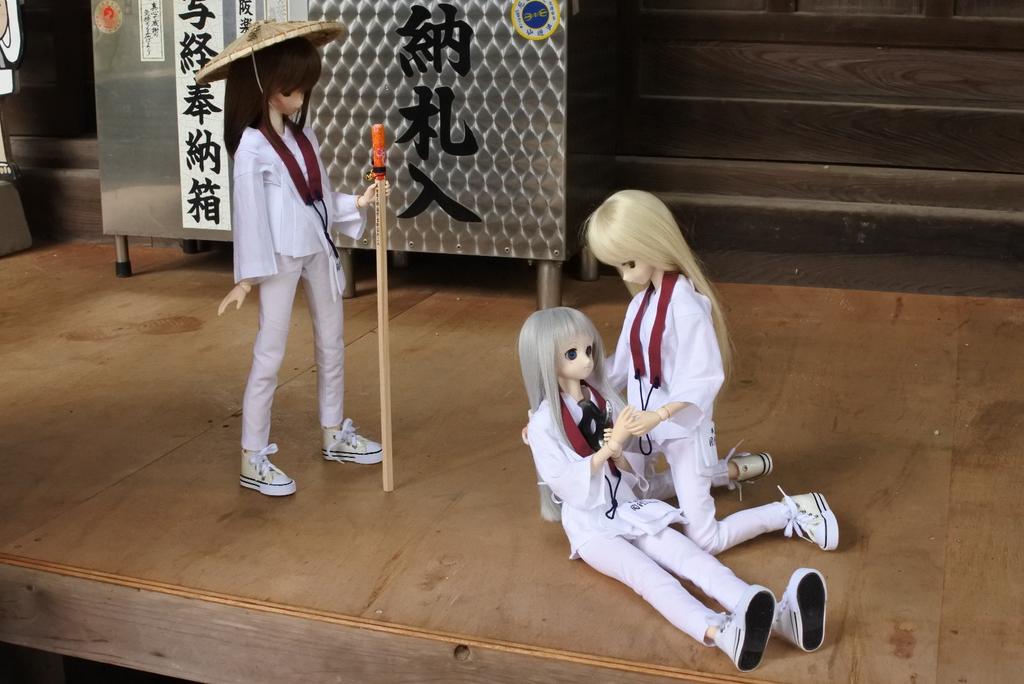 #水曜どぉるでしょう五十八番、仙遊寺。たま:めんまちゃん?!めん:わ、私もうダメみたい…たま:そんな!?傷は深いにゃ #水曜どぉるでしょう五十八番、仙遊寺。たま:めんまちゃん?!めん:わ、私もうダメみたい…たま:そんな!?傷は深いにゃ