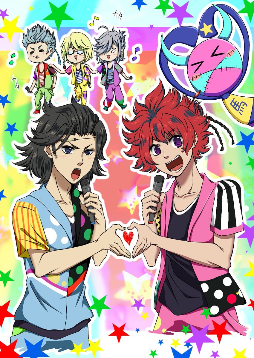 椿フェスタの催し物の一環として同人イラスト集出す予定でそれに載せる為の同人幕末Rock。もう好きなもの詰め込んだった( 椿フェスタの催し物の一環として同人イラスト集出す予定でそれに載せる為の同人幕末Rock。もう好きなもの詰め込んだった(