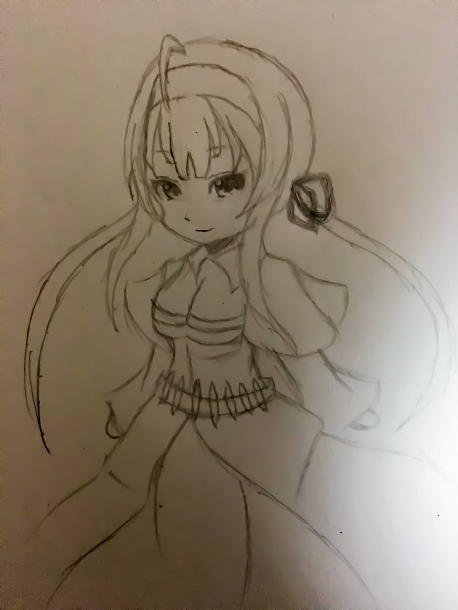 閃乱カグラの両備を簡単に描いてみた。シノビマスター楽しみです! 閃乱カグラの両備を簡単に描いてみた。シノビマスター楽しみです!