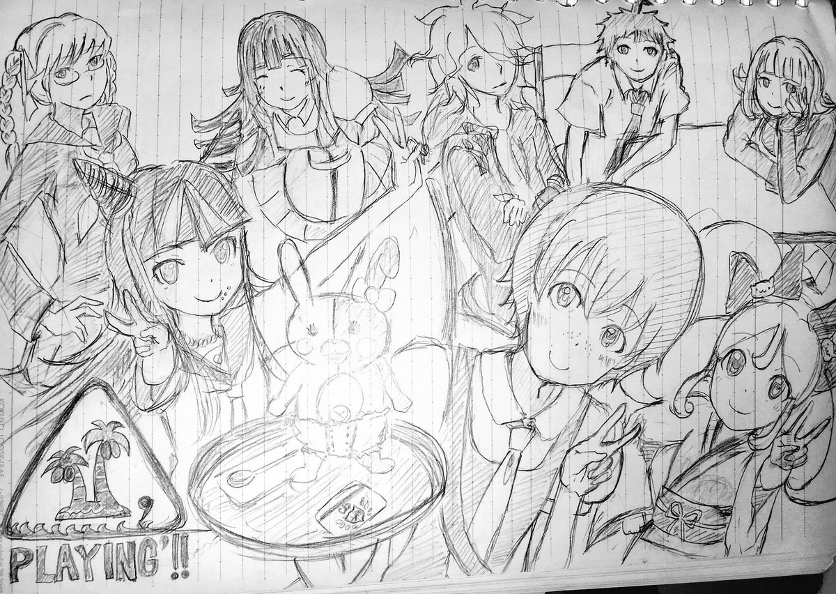 working!!の下敷き持ってて、それのトレス。真ん中のモノミが見づらくなったけど、まぁいいか。※過去絵 working!!の下敷き持ってて、それのトレス。真ん中のモノミが見づらくなったけど、まぁいいか。※過去絵