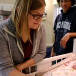Baby girl born early at 26 weeks and less than 3 pounds growing strong at Billings hospital