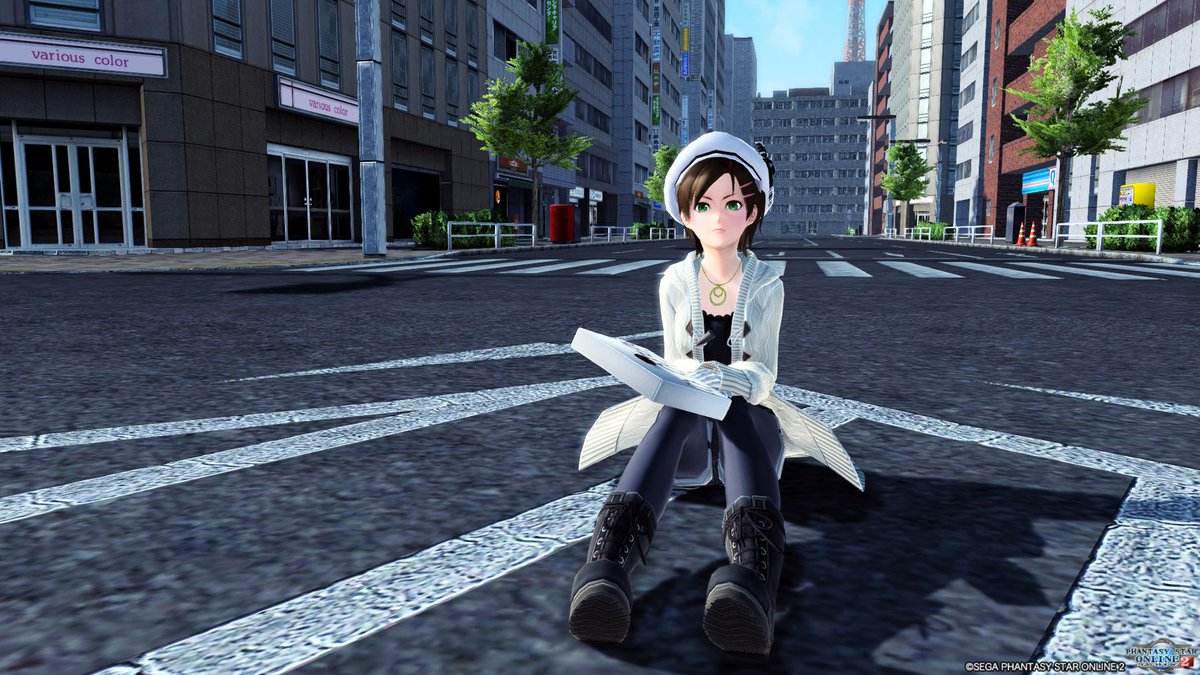昨日のPSO2アニメ集会で私服姿の近衛ミカちゃんがかわいかったので、サポパのミカに服を着せて見ました。#近衛ミカ#PSO 昨日のPSO2アニメ集会で私服姿の近衛ミカちゃんがかわいかったので、サポパのミカに服を着せて見ました。#近衛ミカ#PSO