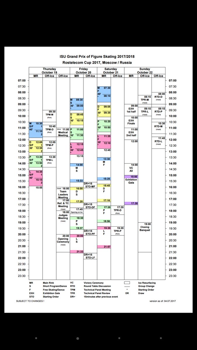 ロステレコム杯✨日本時間=現地+6時間SP 20:00-21:30(※日本)FS 19:30-21:25EX 21:00 ロステレコム杯✨日本時間=現地+6時間SP 20:00-21:30(※日本)FS 19:30-21:25EX 21:00