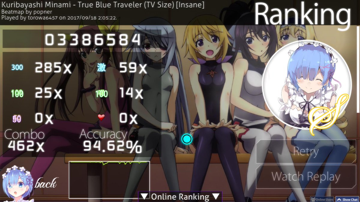 インフィニット・ストラトス2 よりTrue Brue Traveler Insane#osu インフィニット・ストラトス2 よりTrue Brue Traveler Insane#osu