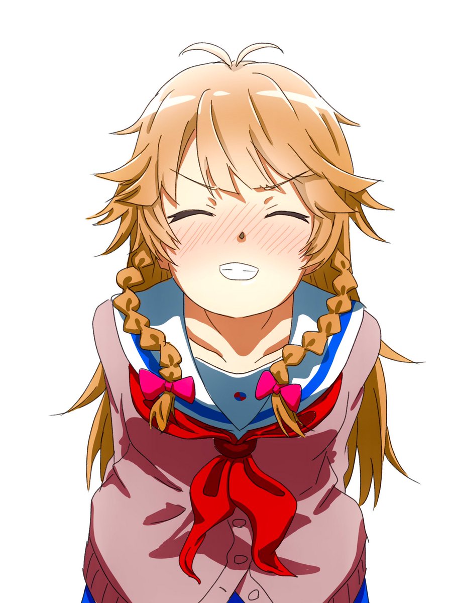 アニメ塗りにするだけでそれっぽく見えるの本当ありがてぇよ。#はいふり アニメ塗りにするだけでそれっぽく見えるの本当ありがてぇよ。#はいふり