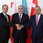 Georgia, Azerbaijan, Turkey Hold Trilateral Meeting in Baku