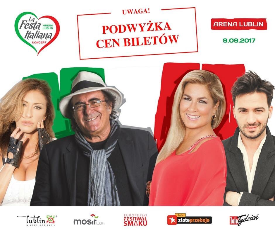Tomorrow night in @ArenaLublin #Poland #LiveShow #Albano #RominaPower #FestaItaliana #me #SabrinaSalerno https://t.co/Gbci6sUtw5