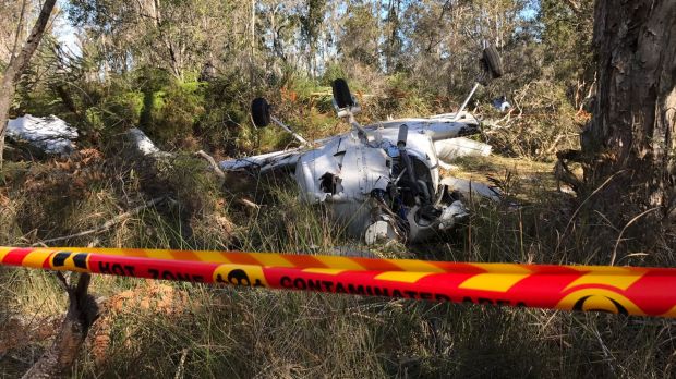 Two hospitalised after light plane crashes one kilometre from Port Macquarie runway