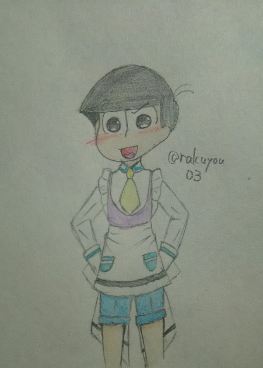 描きたい服を松に着せる『少年メイド編』 描きたい服を松に着せる『少年メイド編』