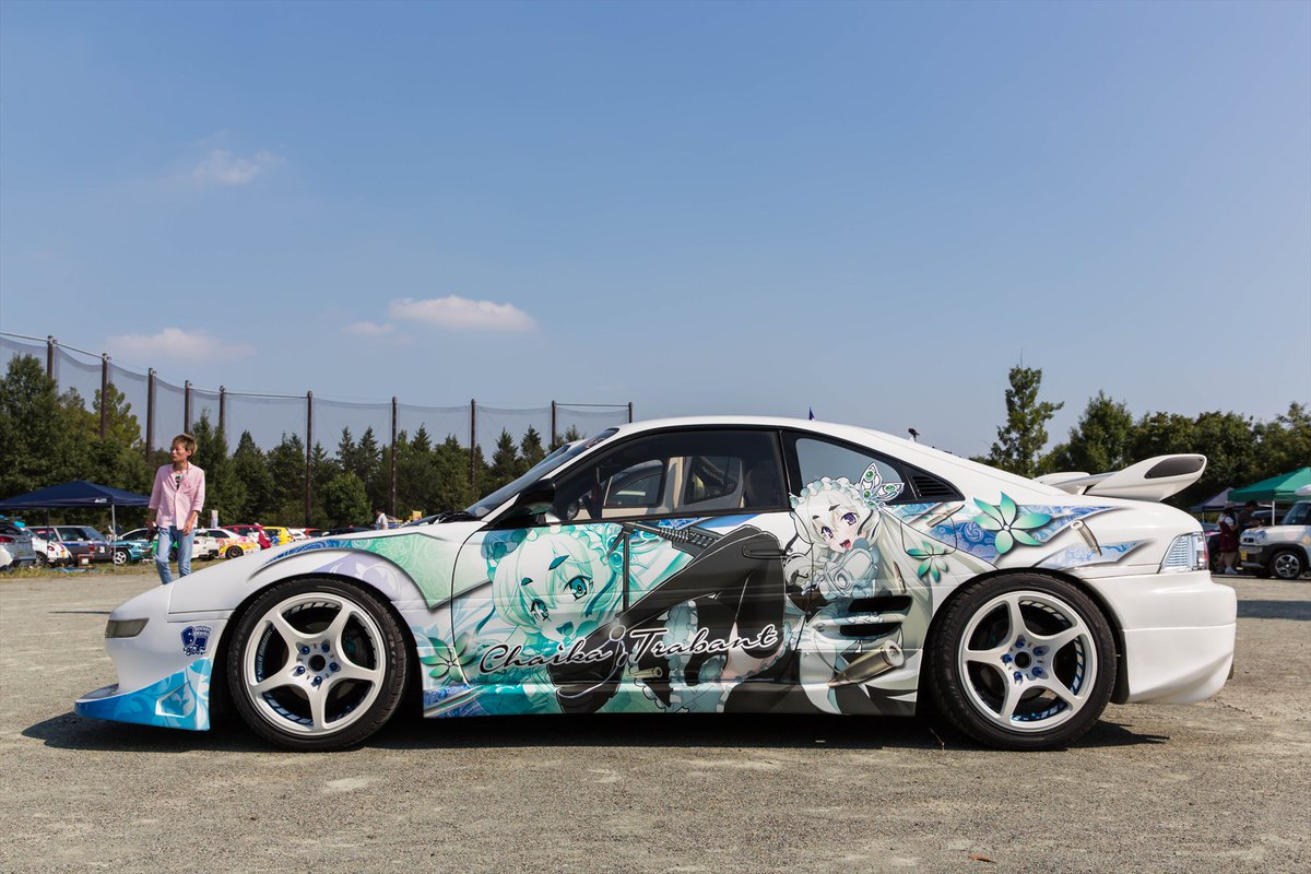 本庄のあとは、太田痛車行ってました。チャイカ可愛いよ!#太田痛車ミーティング 本庄のあとは、太田痛車行ってました。チャイカ可愛いよ!#太田痛車ミーティング