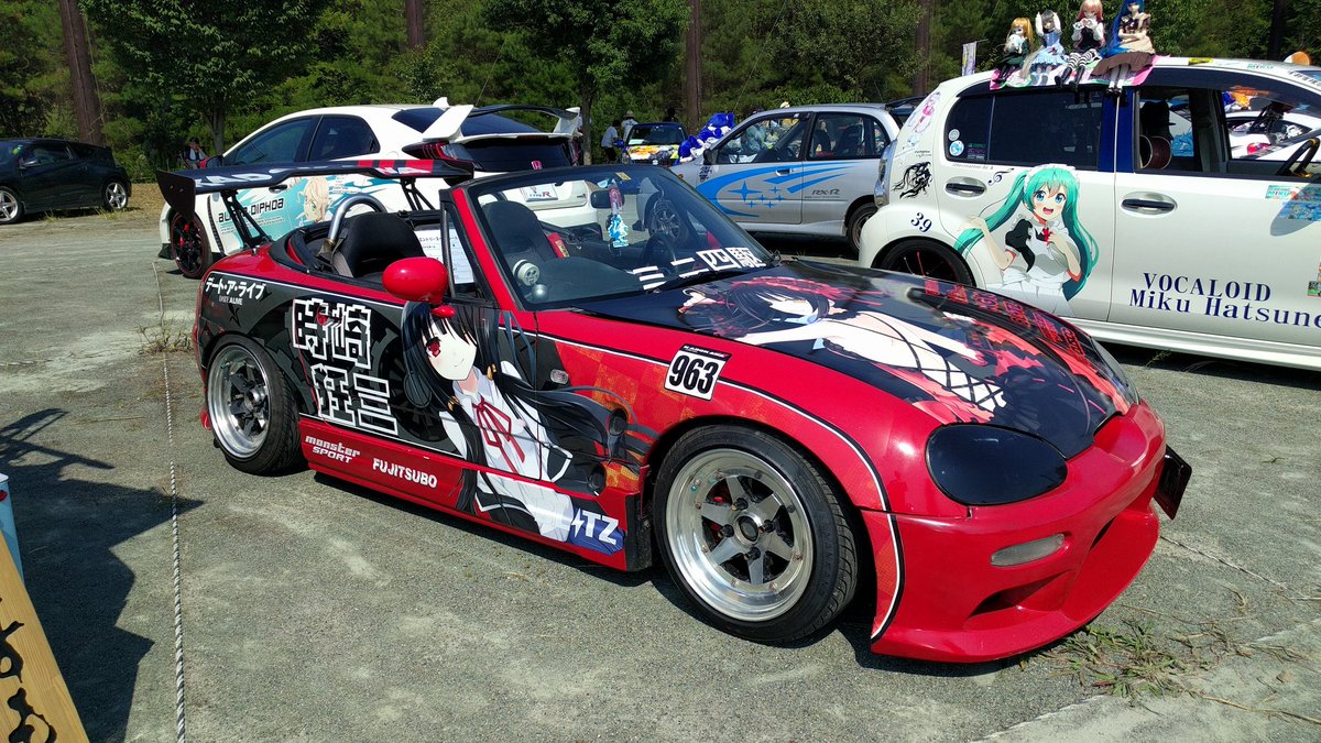 デートとチャイカとFGOとReゼロ#おおた痛車ミーティング デートとチャイカとFGOとReゼロ#おおた痛車ミーティング