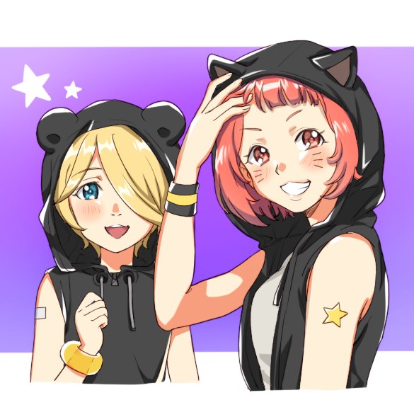 ニーナとエルくんの姉弟感が好き(^ω^)#バハソウル ニーナとエルくんの姉弟感が好き(^ω^)#バハソウル