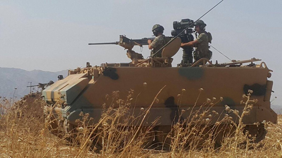 Турция концентрирует войска на границе с Курдистаном. Борис Рожин. [18.09.2017]
