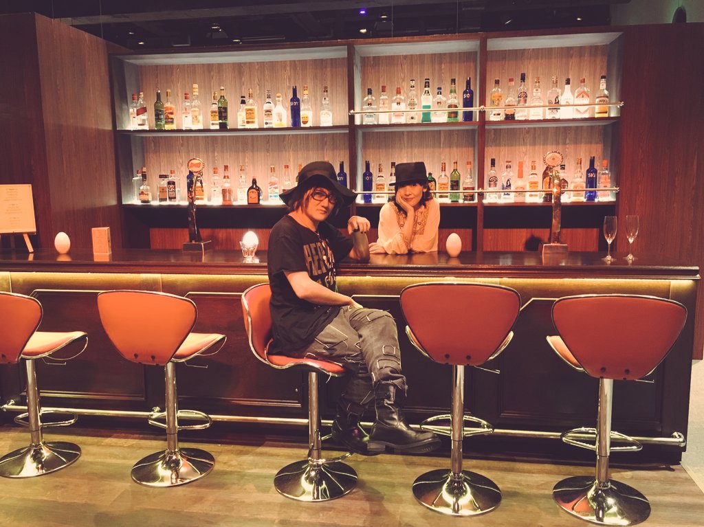 KATSUさんが飲みにきてくれた。#anime_k KATSUさんが飲みにきてくれた。#anime_k
