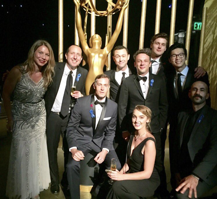 .@hitRECord and @ACLU representing at the Creative Arts Emmys. https://t.co/eP8CMEyPVq