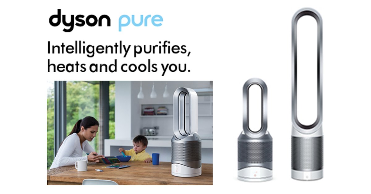 Trial Dyson Pure in your home for 30 days - https://t.co/MJiuG53ES3 #dysonpure https://t.co/dlVOOraKnV
