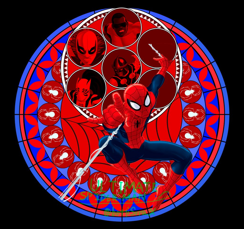 アルティメットスパイダーマンを素材にKINGDOM HEARTS風の画像作りました!!#spiderman #kingd アルティメットスパイダーマンを素材にKINGDOM HEARTS風の画像作りました!!#spiderman #kingd