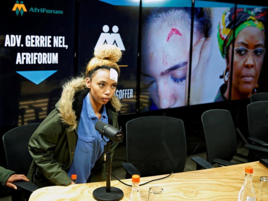 Grace Mugabe says 'intoxicated' SA model attacked her with knife