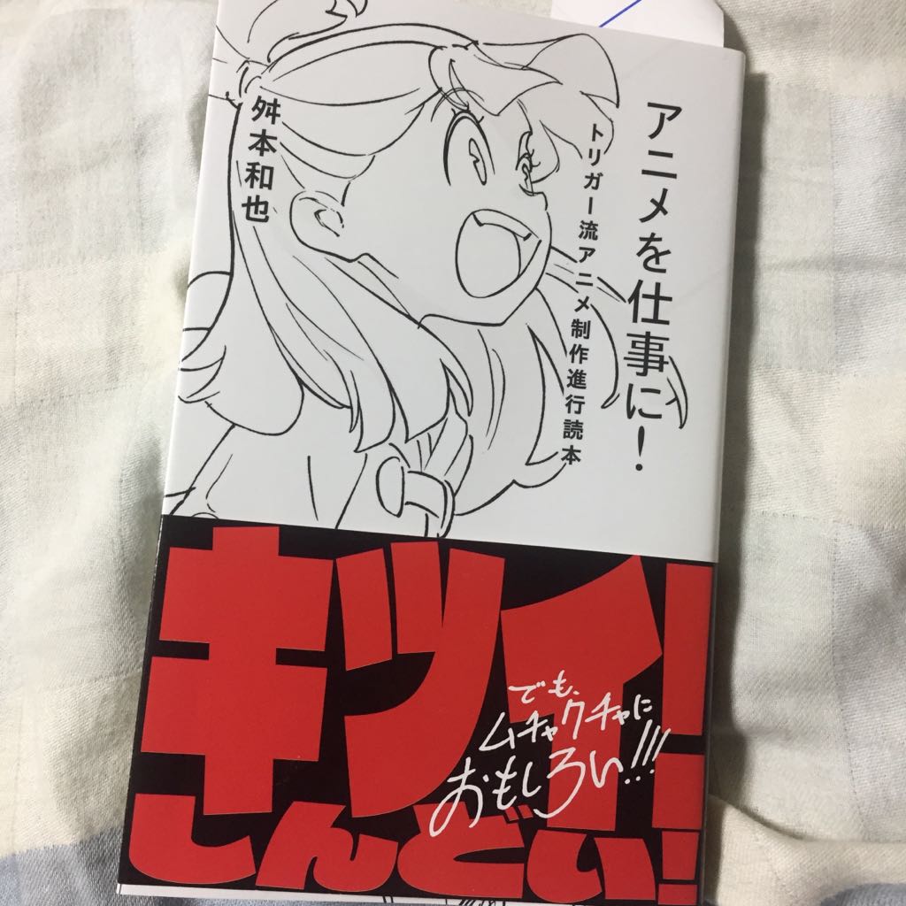 中身もキルラキル文字多用でページ数よりさらに文字数が少なくて(笑)アッサリだけど、制作進行(SHIROBAKOの宮森の立 中身もキルラキル文字多用でページ数よりさらに文字数が少なくて(笑)アッサリだけど、制作進行(SHIROBAKOの宮森の立