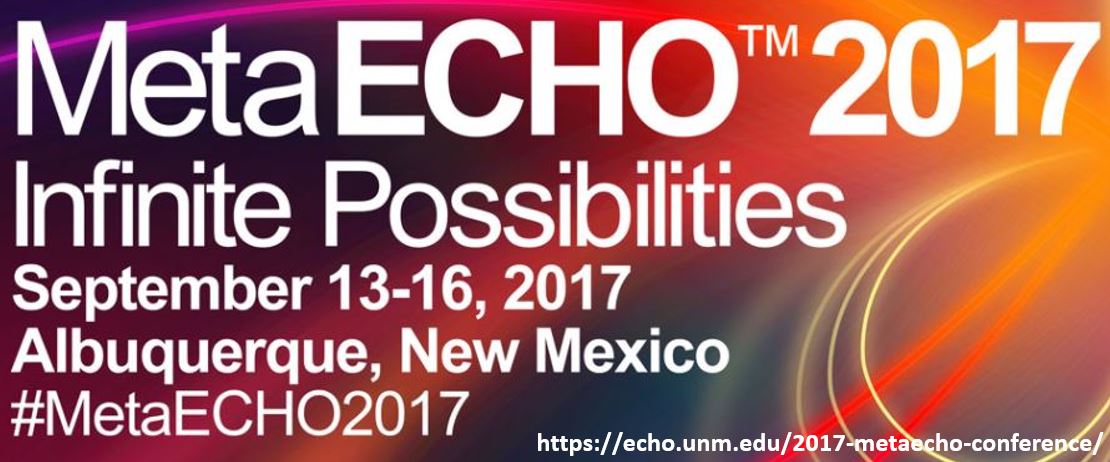 #MetaECHO2017