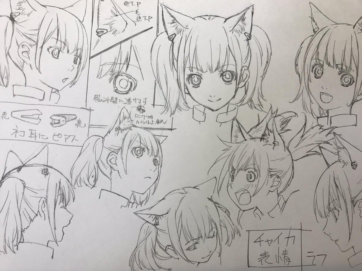 そうでしたか!色々と取っておけば良かったですかね…(^^;設定も清書は提出してますがラフは手元にありました!個人的にチ そうでしたか!色々と取っておけば良かったですかね…(^^;設定も清書は提出してますがラフは手元にありました!個人的にチ