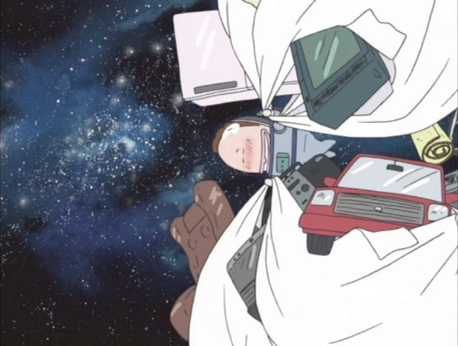 バーゲン帰りの母「宇宙って楽だわ〜〜〜〜〜〜〜」#あたしンち #宇宙の日 バーゲン帰りの母「宇宙って楽だわ〜〜〜〜〜〜〜」#あたしンち #宇宙の日