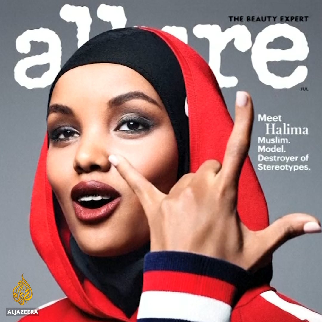 RT @AJEnglish: Meet the world's first hijabi supermodel. https://t.co/f5VEGDujC1