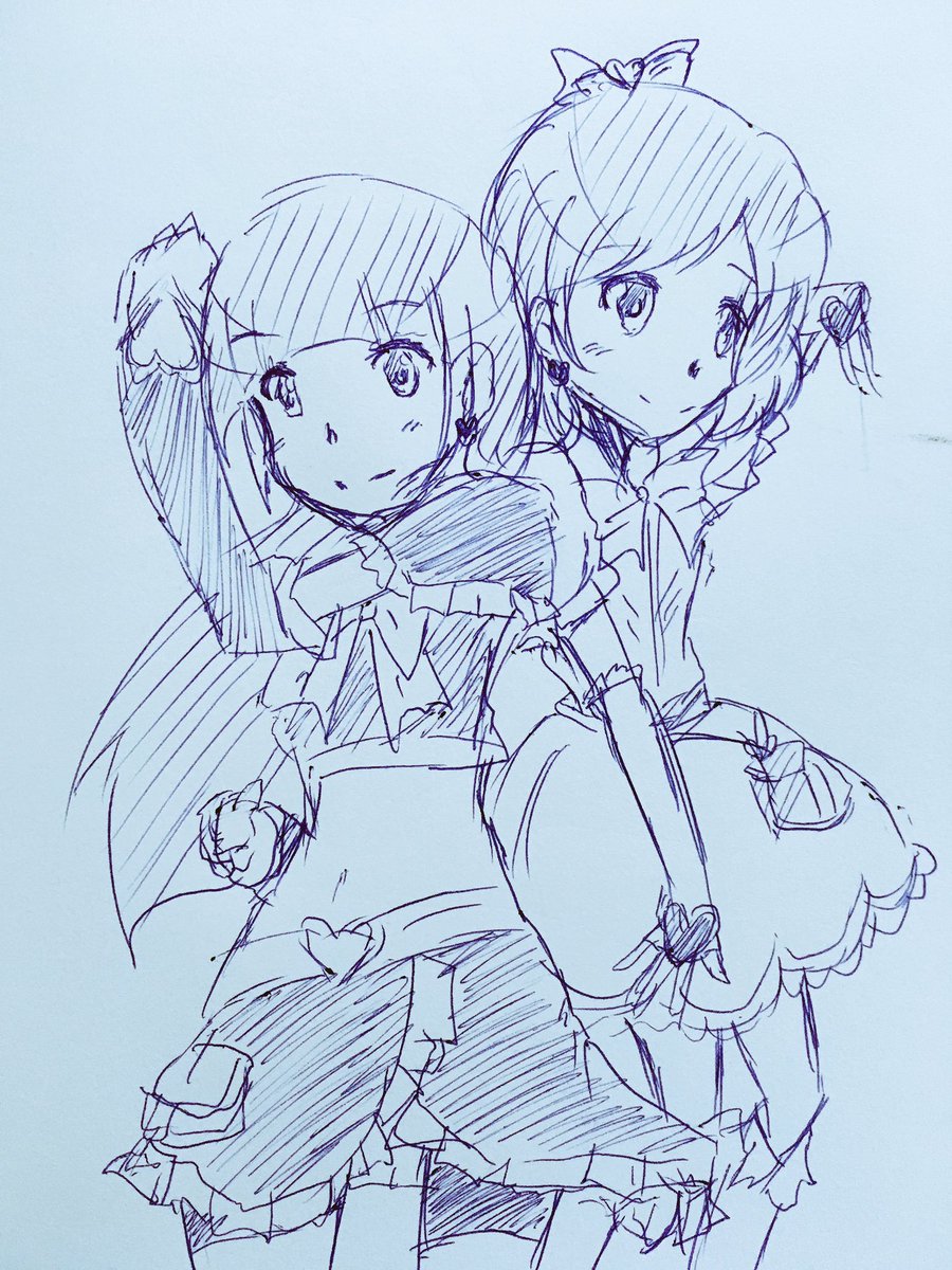 キュアあっちゃんとキュアぺっちゃん#agqr #洲崎西 キュアあっちゃんとキュアぺっちゃん#agqr #洲崎西
