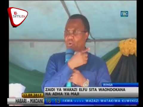 Wakazi Elfu Sita Waondokana Na Adha Ya Maji Iringa