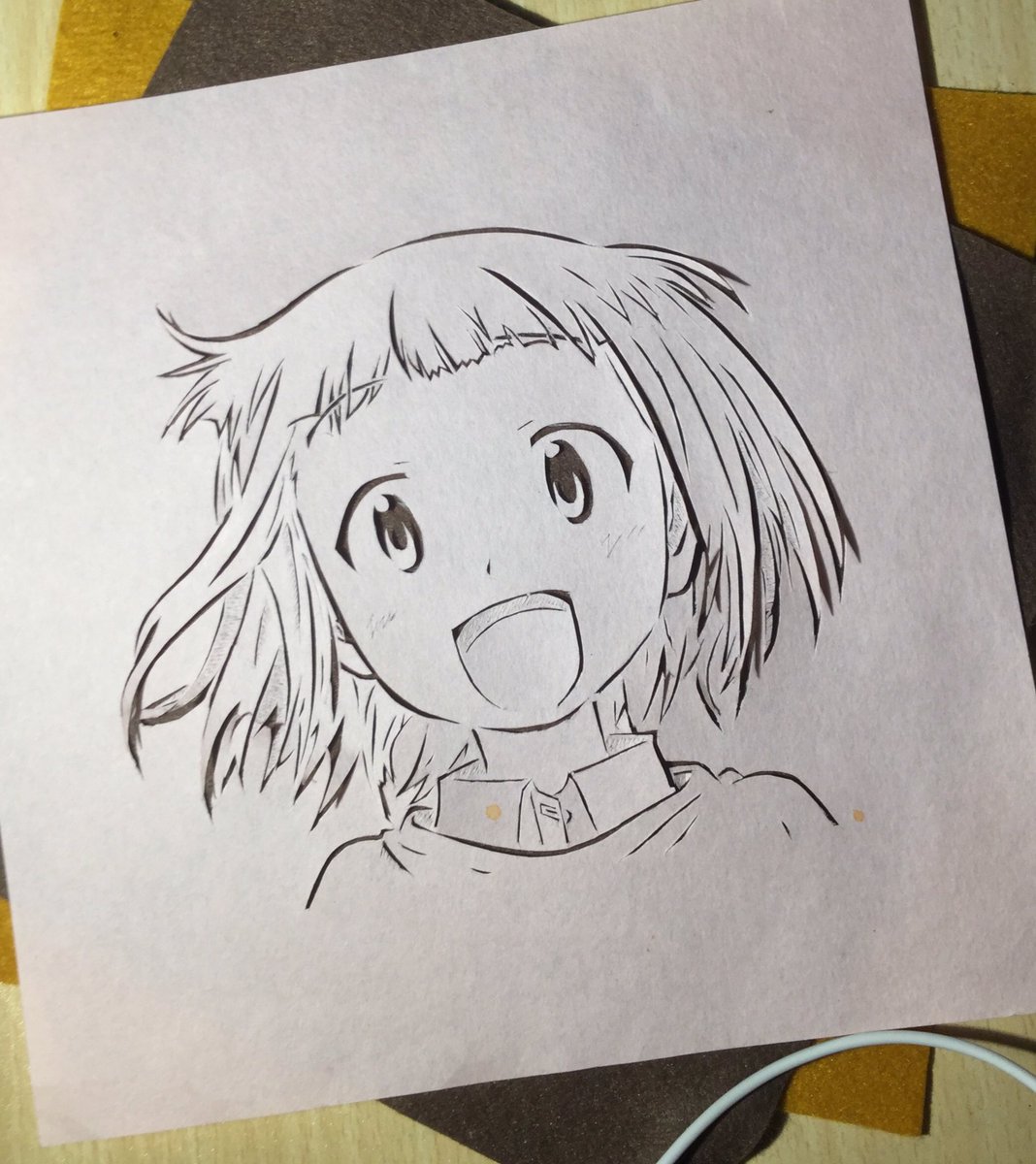 #アリスと蔵六 #公式絵トレス切り絵 #切り絵大好きな作品なので、今まで以上に大切に切らせていただきました。 #アリスと蔵六 #公式絵トレス切り絵 #切り絵大好きな作品なので、今まで以上に大切に切らせていただきました。