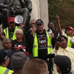 Protesters march before Kid Rock show at Little Caesars Arena