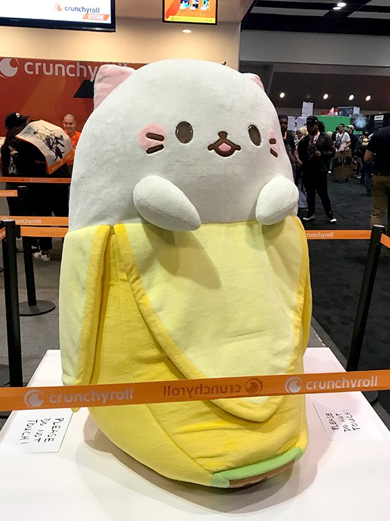 【クランチロール・エキスポ2017に登場したにゃ】アメリカでばなにゃのアニメ配信をしているクランチロールさんのイベントで 【クランチロール・エキスポ2017に登場したにゃ】アメリカでばなにゃのアニメ配信をしているクランチロールさんのイベントで
