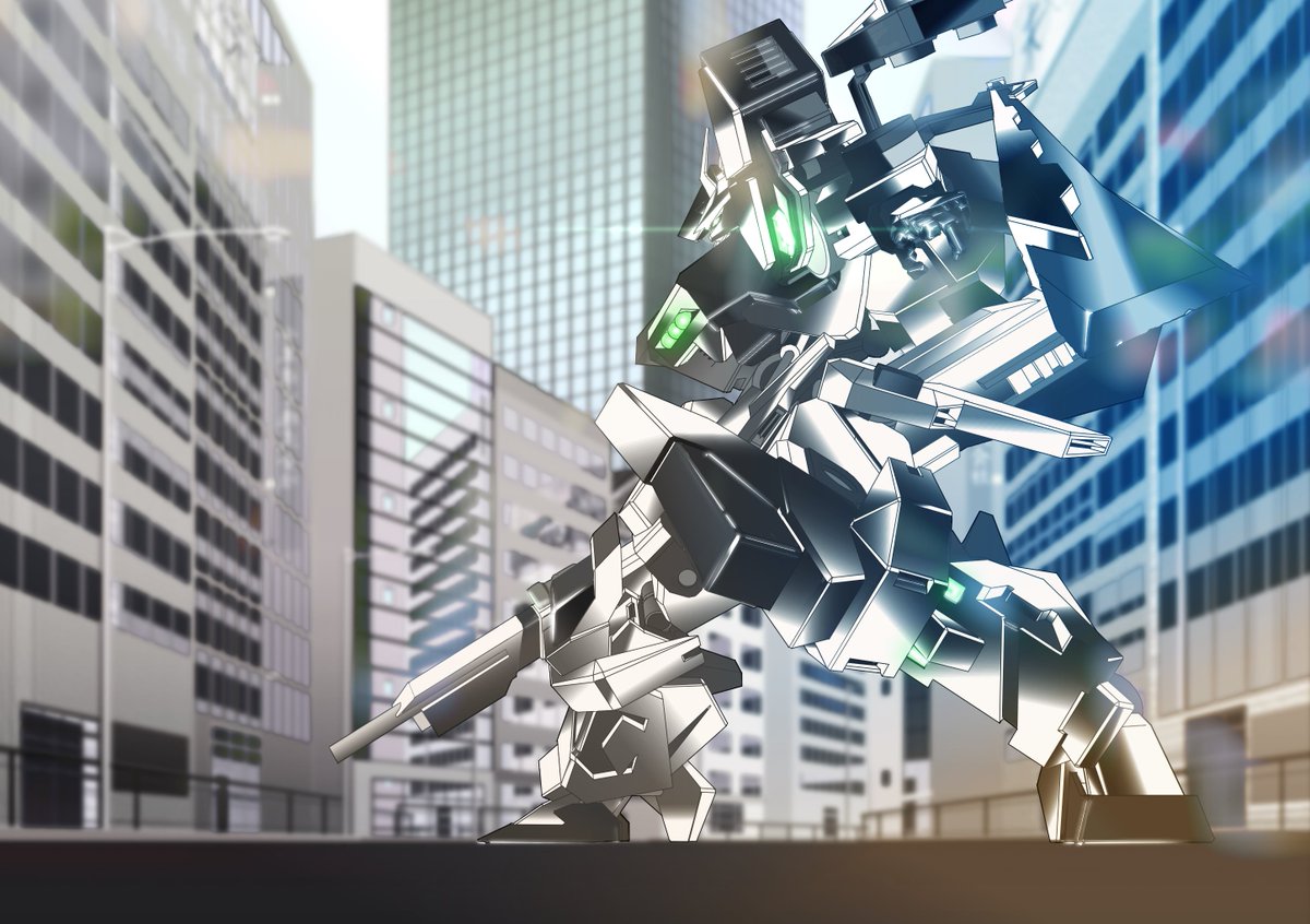 人型ロボットの絵ですここたま兄貴のパーシヴァルⅢを描かせていただきました 人型ロボットの絵ですここたま兄貴のパーシヴァルⅢを描かせていただきました